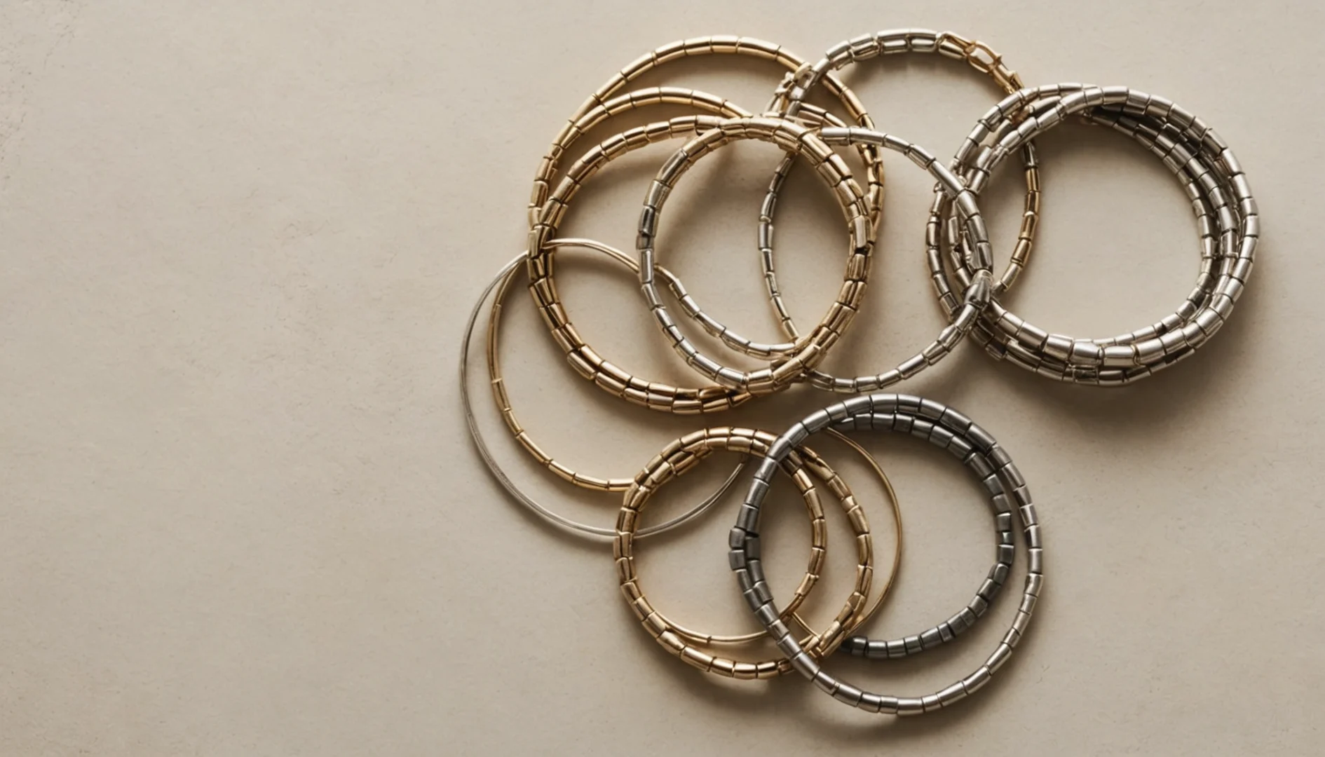 comment porter plusieurs bracelets sans qu'ils s'emmêlent