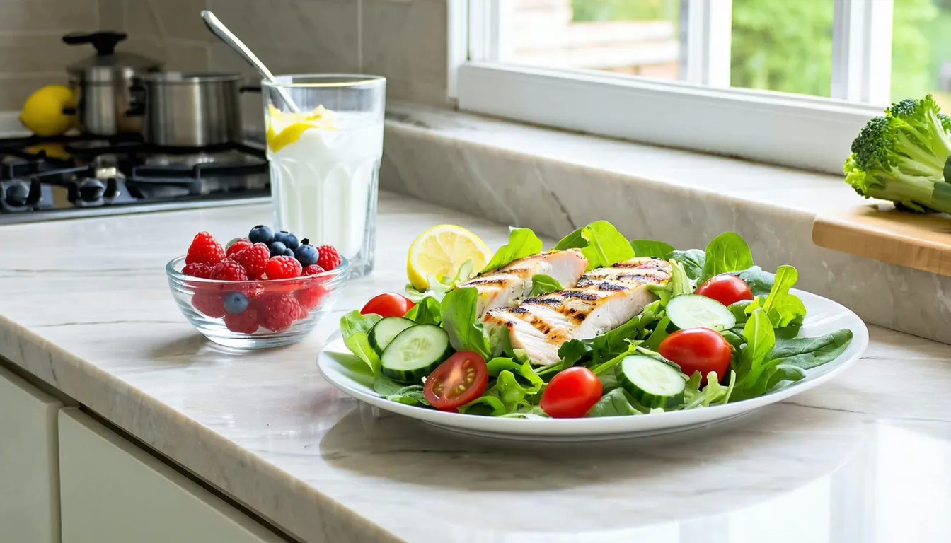 recette protéinée faible en calorie