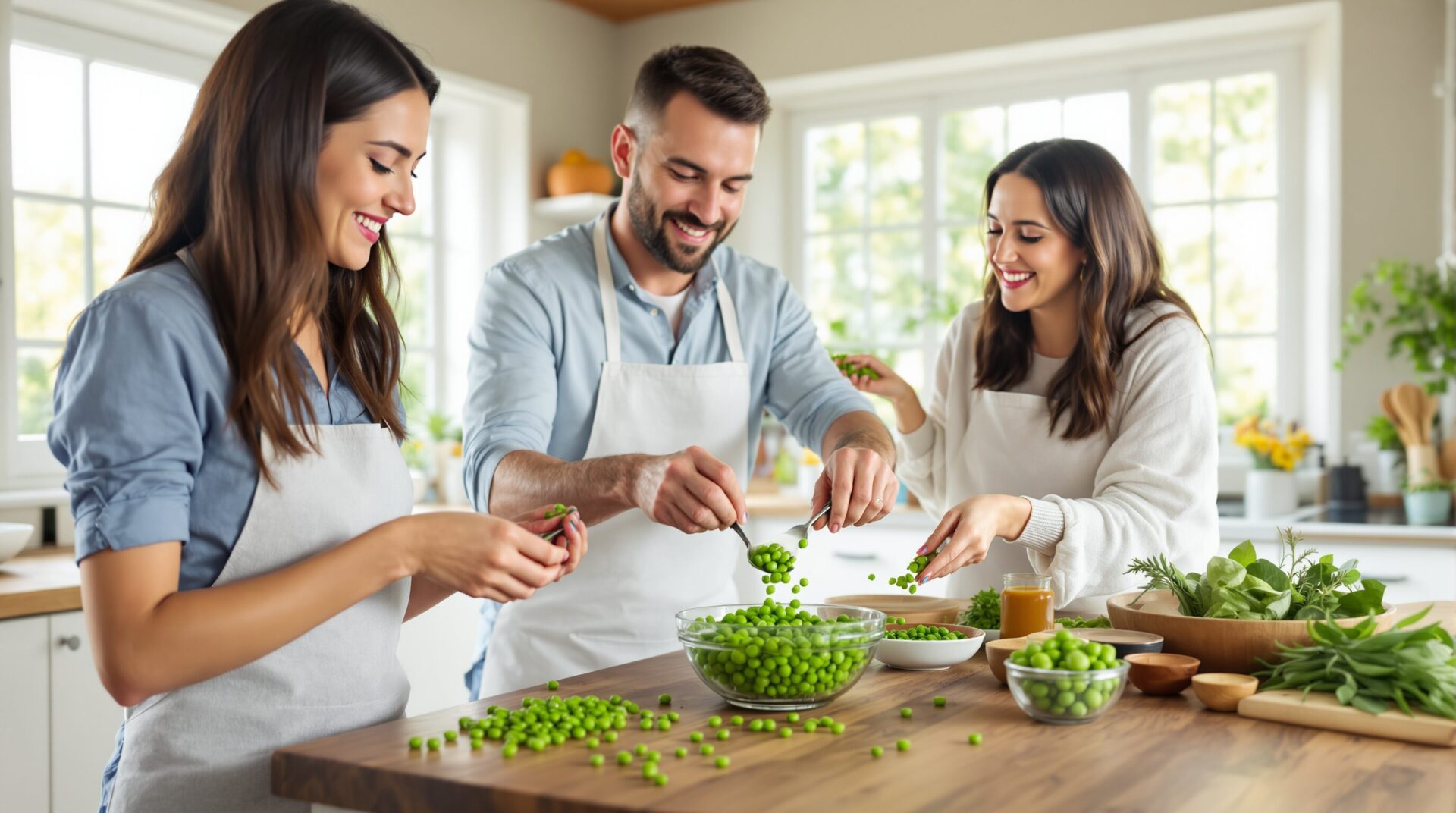 les bienfaits des petit pois
