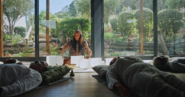 Bols chantants en cristal