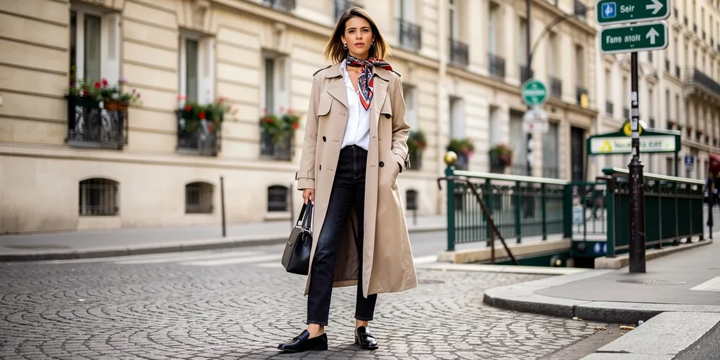 tenue parisienne femme