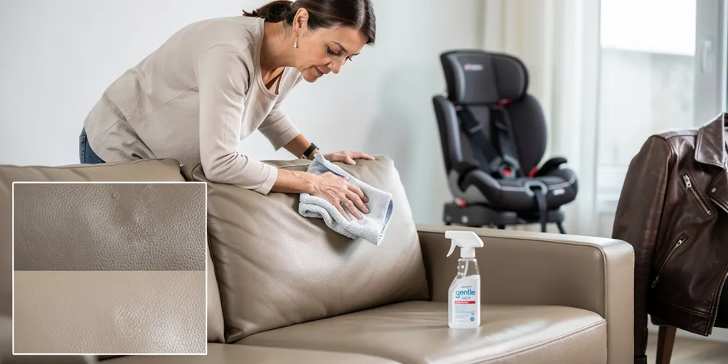 nettoyage simili cuir