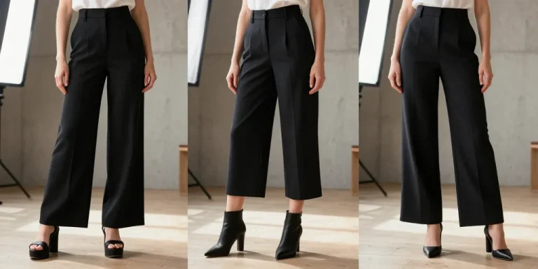 avec quelle chaussure porter un pantalon large