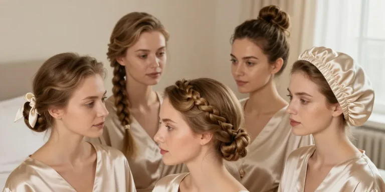 coiffure protectrice nuit cheveux fins