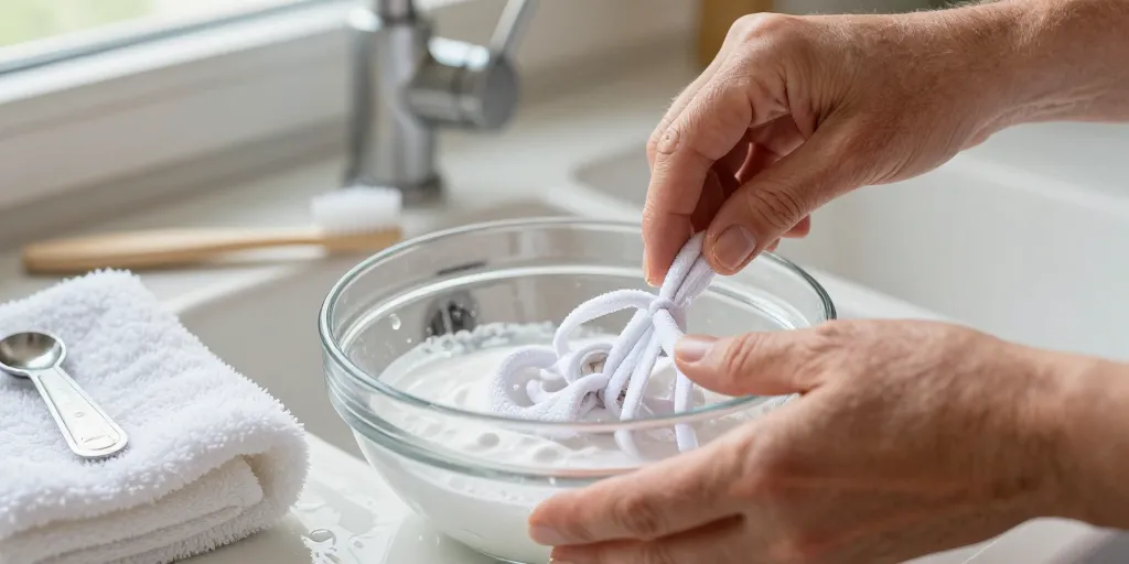 comment blanchir des lacets blanc