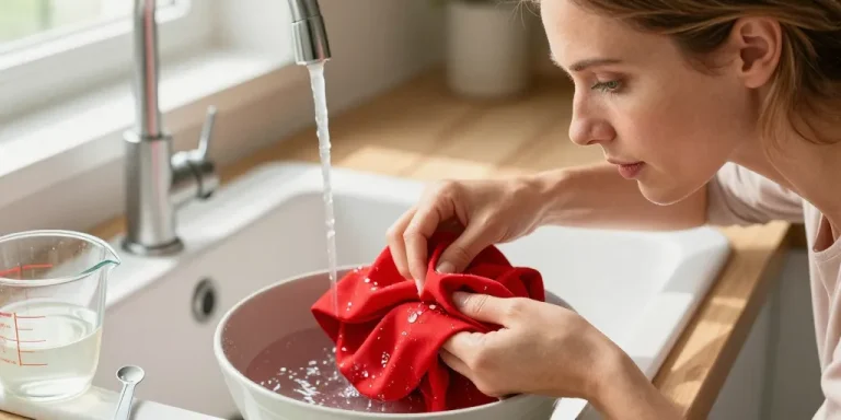 comment fixer les couleurs d'un vêtement neuf