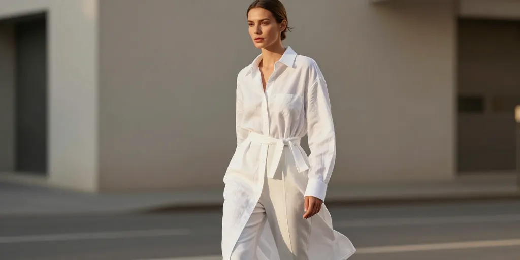 comment porter chemise longue femme