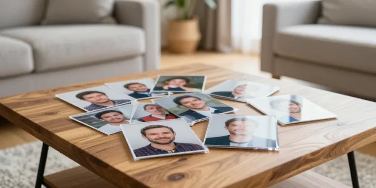 customiser table basse avec photos