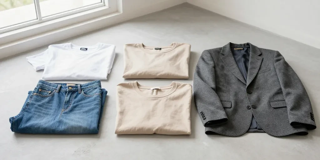 construire une garde-robe capsule qui tient dans le temps